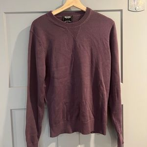 Todd Snyder Purple Cotton Cashmere Crewneck Sweater Small S